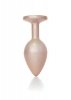 Plug-Jewellery Pearl Gold PLUG- Clear M